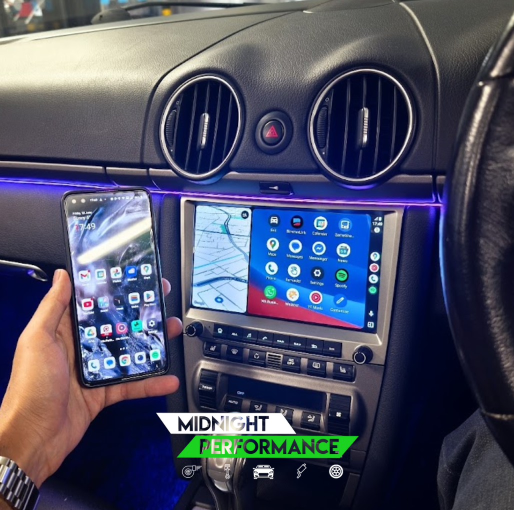 Porsche 997/987 Apple CarPlay & Android Auto Head Unit | Fits 911, Cayman, Boxster – Touchscreen Stereo Upgrade