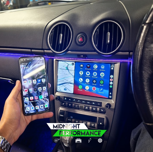 Porsche 997/987 Apple CarPlay & Android Auto Head Unit | Fits 911, Cayman, Boxster – Touchscreen Stereo Upgrade