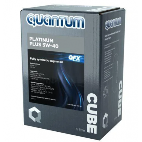 Quantum Platinum Plus 5w40 (5 Litres)
