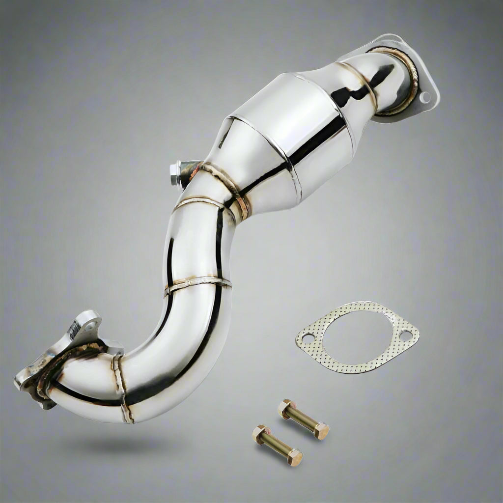 VW/AUDI/SEAT/SKODA 1.4 TSI STAINLESS EXHAUST SPORTS CAT DOWNPIPE - Midnight Performance