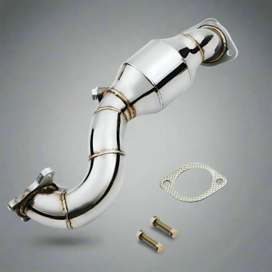 VW/AUDI/SEAT/SKODA 1.4 TSI STAINLESS EXHAUST SPORTS CAT DOWNPIPE - Midnight Performance