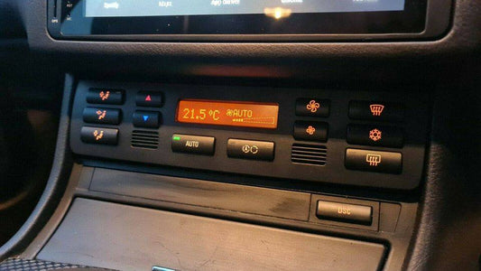 BMW E46 Climate Control Relocation Bracket | Double Din Conversion