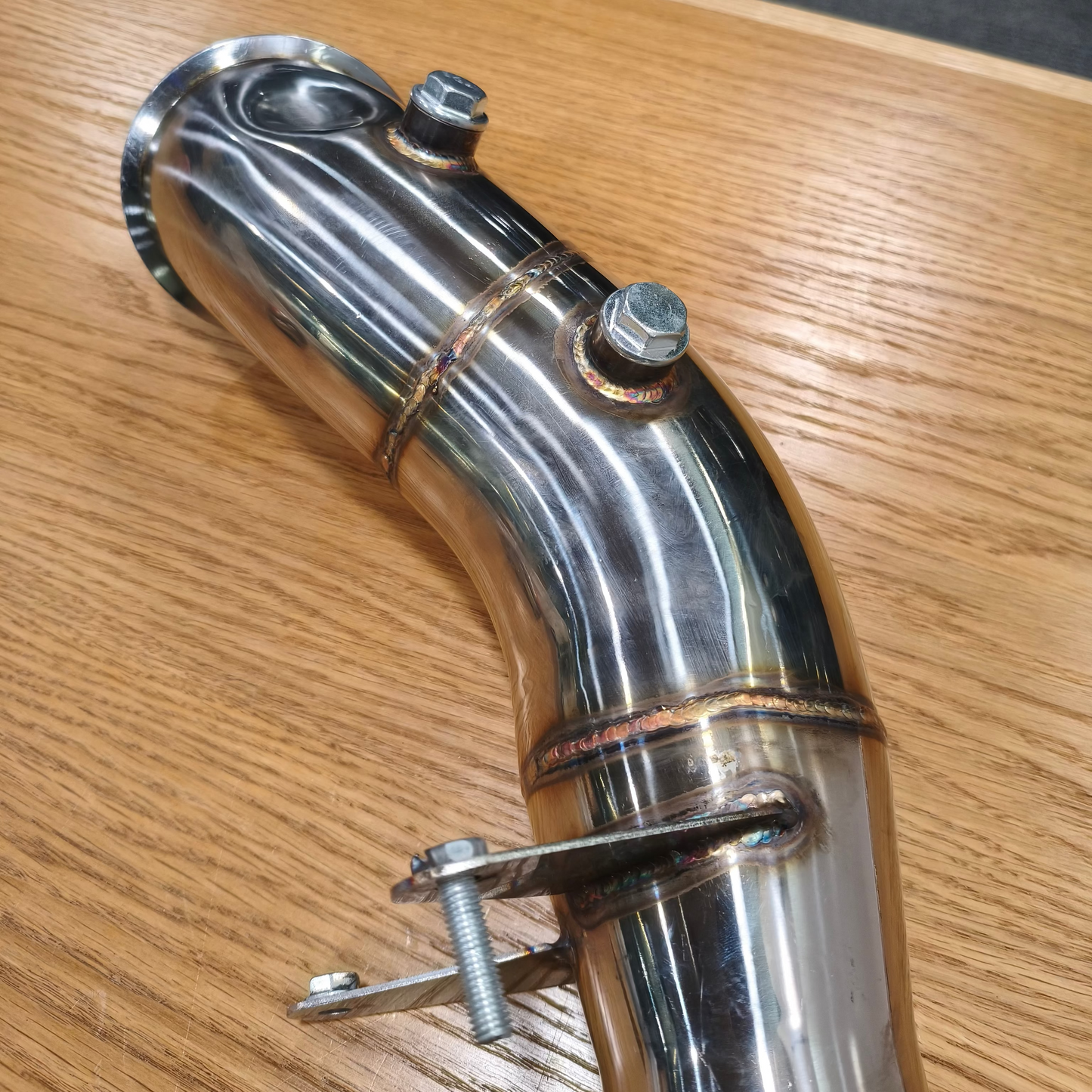 BMW N55 4-Inch Stainless Steel Decat Downpipe | 135i 235i 335i 435i (F20 F22 F30 F32) – Midnight Performance