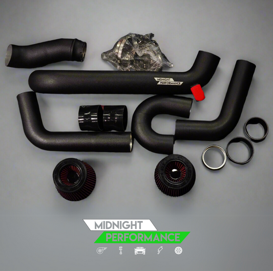 BMW S58 Front Mount Twintake Induction kit (G80 G81 M3, G82 G83 M4 & G87 M2) - Midnight Performance