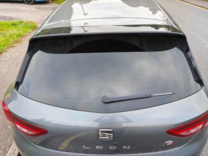 Seat Leon MK3 Rear Spoiler (Gloss Black) 5DR