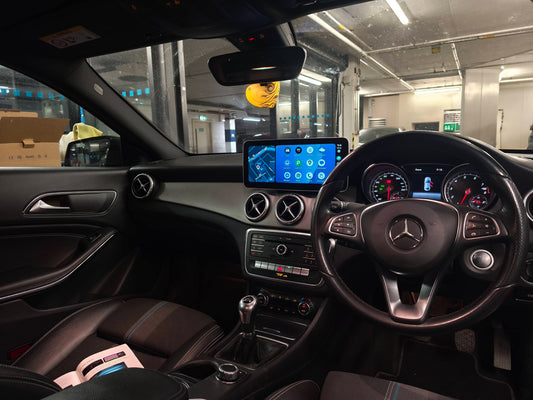 10.25-Inch Android & Wireless Apple CarPlay Screen Upgrade for Mercedes-Benz A-Class (W176)