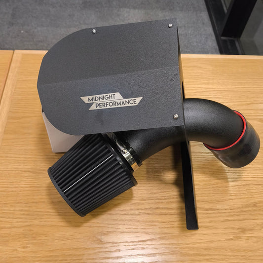 BMW B48 Performance Induction Kit with Heat Shield | High-Flow Intake System | Midnight Performance