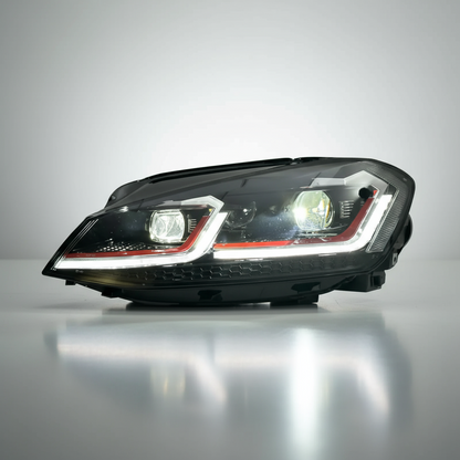 VW Golf Mk7 & Mk7.5 LED Headlights – Full LED Upgrade with Dynamic Indicators | OEM+ Style Headlight Conversion (2013–2020)