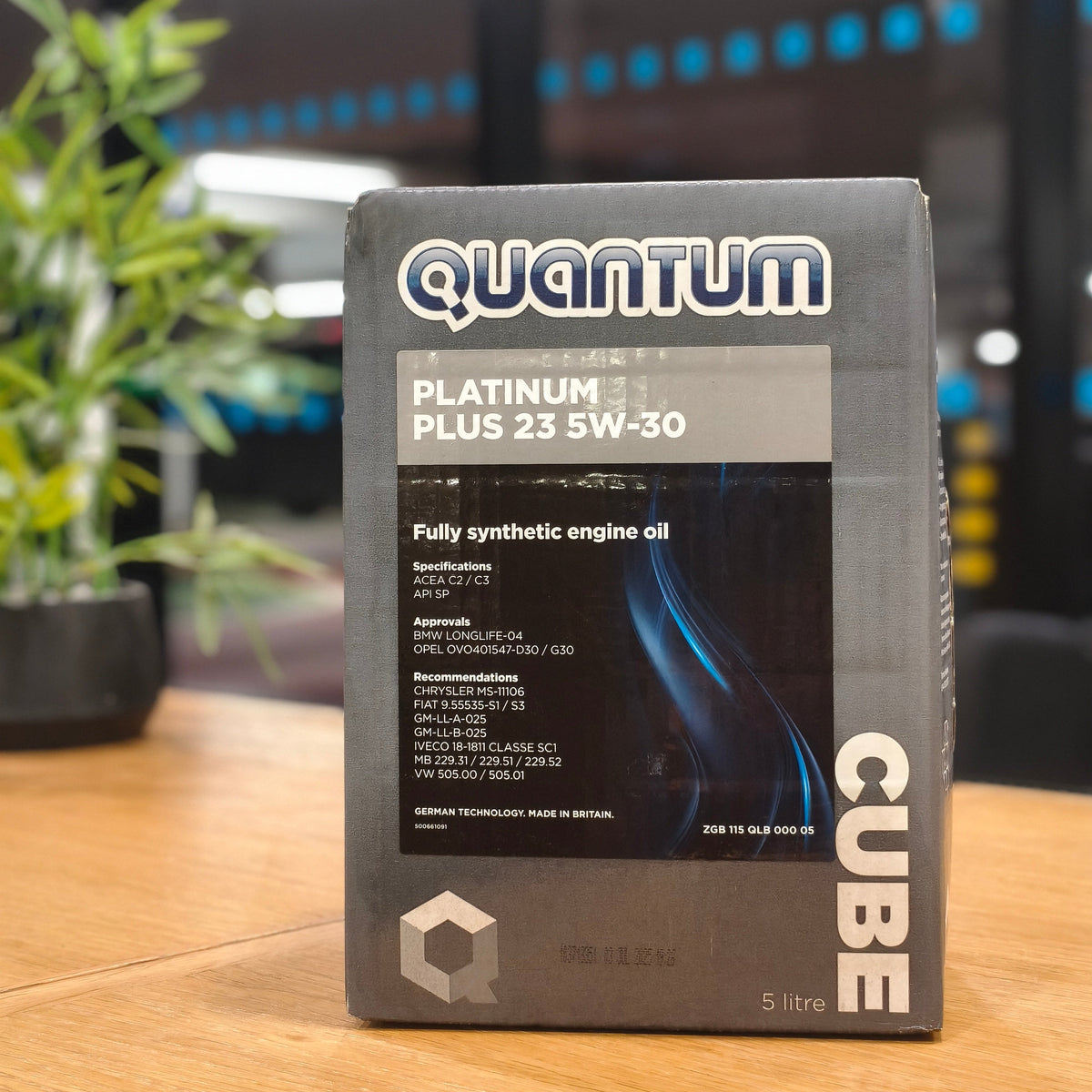 Quantum 5w30 Platinum plus 23 Fully synthetic Oil 5L