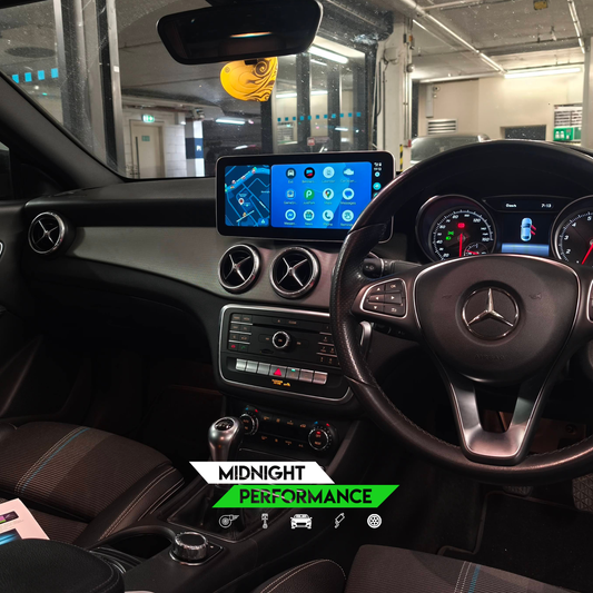 Mercedes 10.25" CarPlay Screen Upgrade | NTG 4.5, 4.7, 5.0, 5.1 | Midnight Performance
