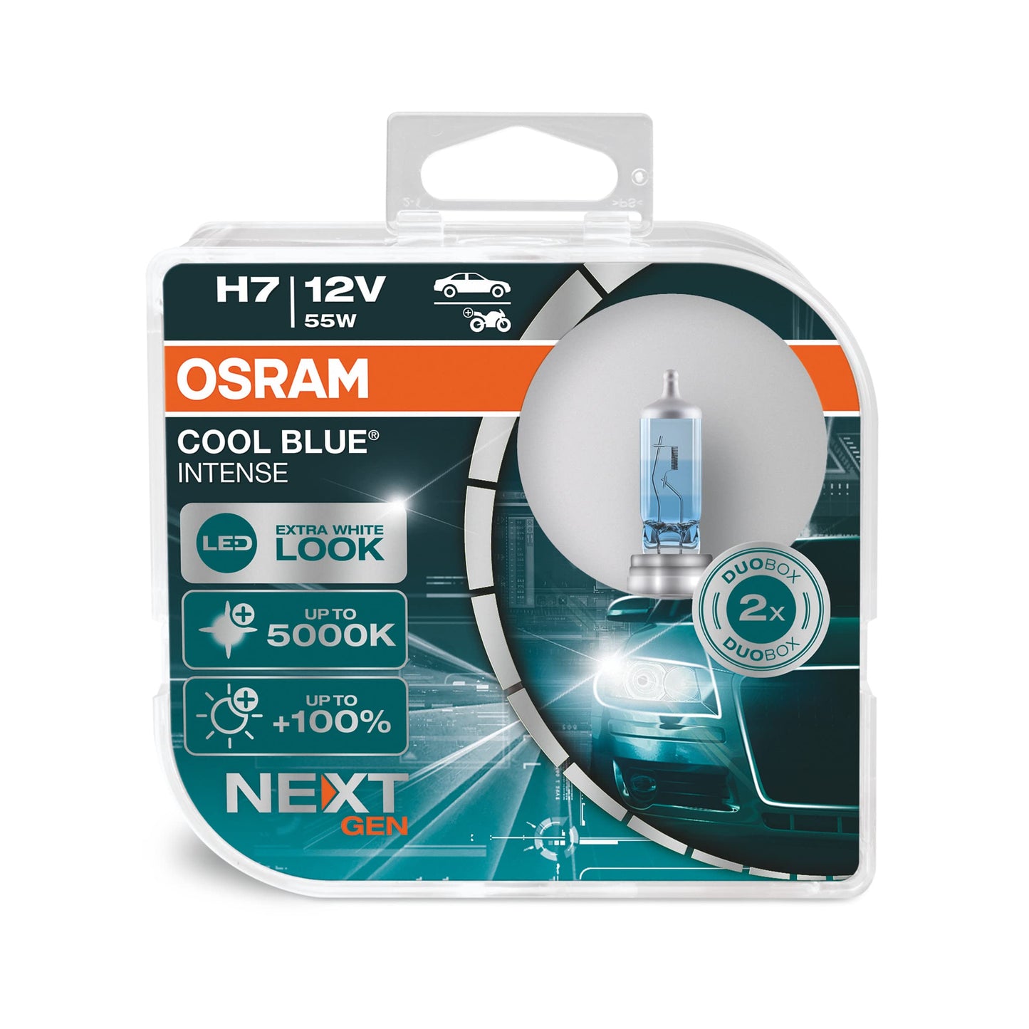 Osram H7 cool blue intense (pair)