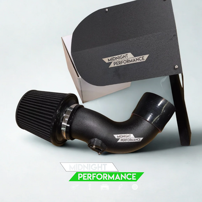BMW B48 2.0L Performance Induction Kit Upgrade W/Heat Shield | High-Flow Intake System | Midnight Performance