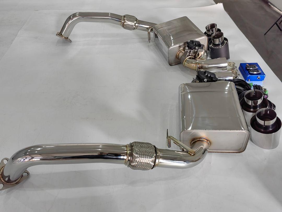 Porsche Boxster & Cayman 987.1 Valvetronic Sports Exhaust System.