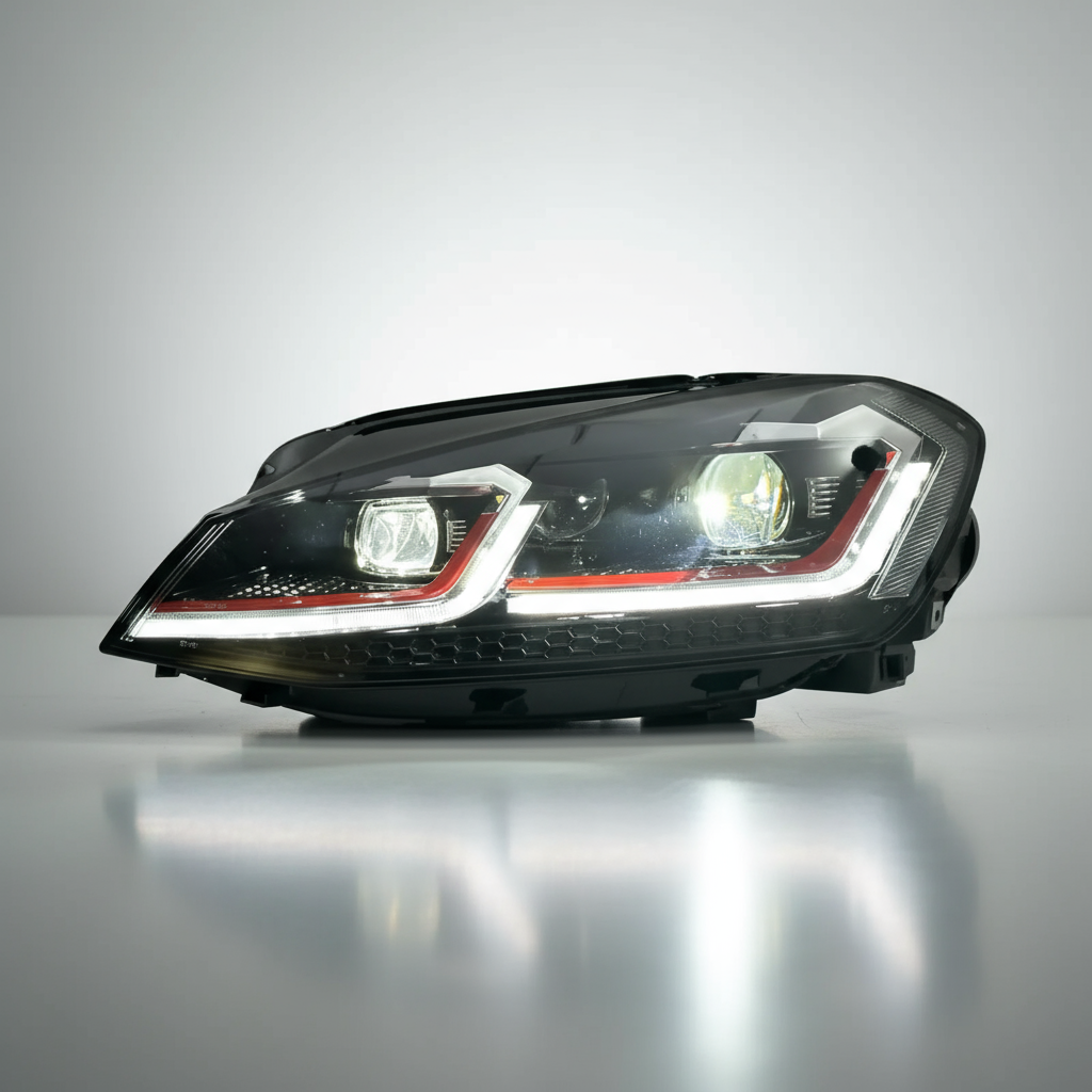 VW Golf Mk7 & Mk7.5 LED Headlights – Full LED Upgrade with Dynamic Ind ...
