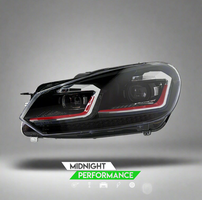 VW Golf MK6 LED Headlights MK7.5 Style