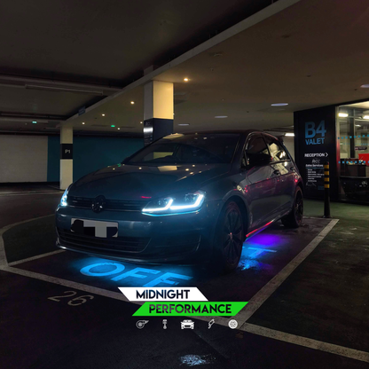 Premium RGB LED Car Underglow Kit – App Controlled | Midnight Performance