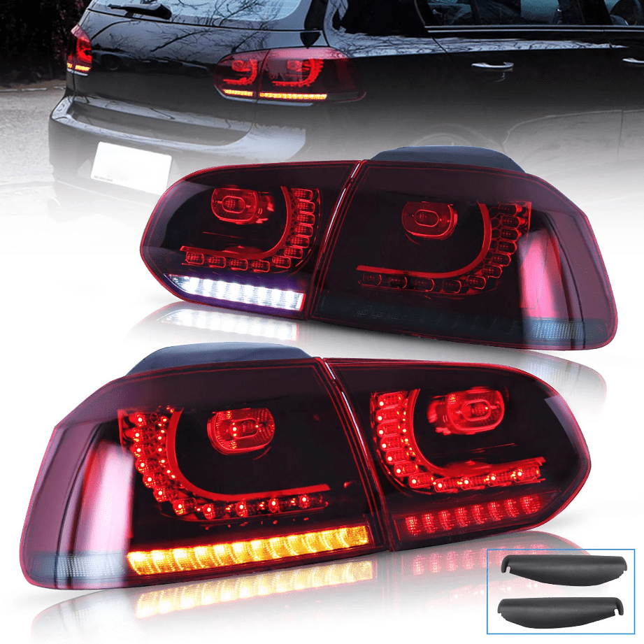 VW Golf MK6 Custom LED Taillights - Midnight Performance