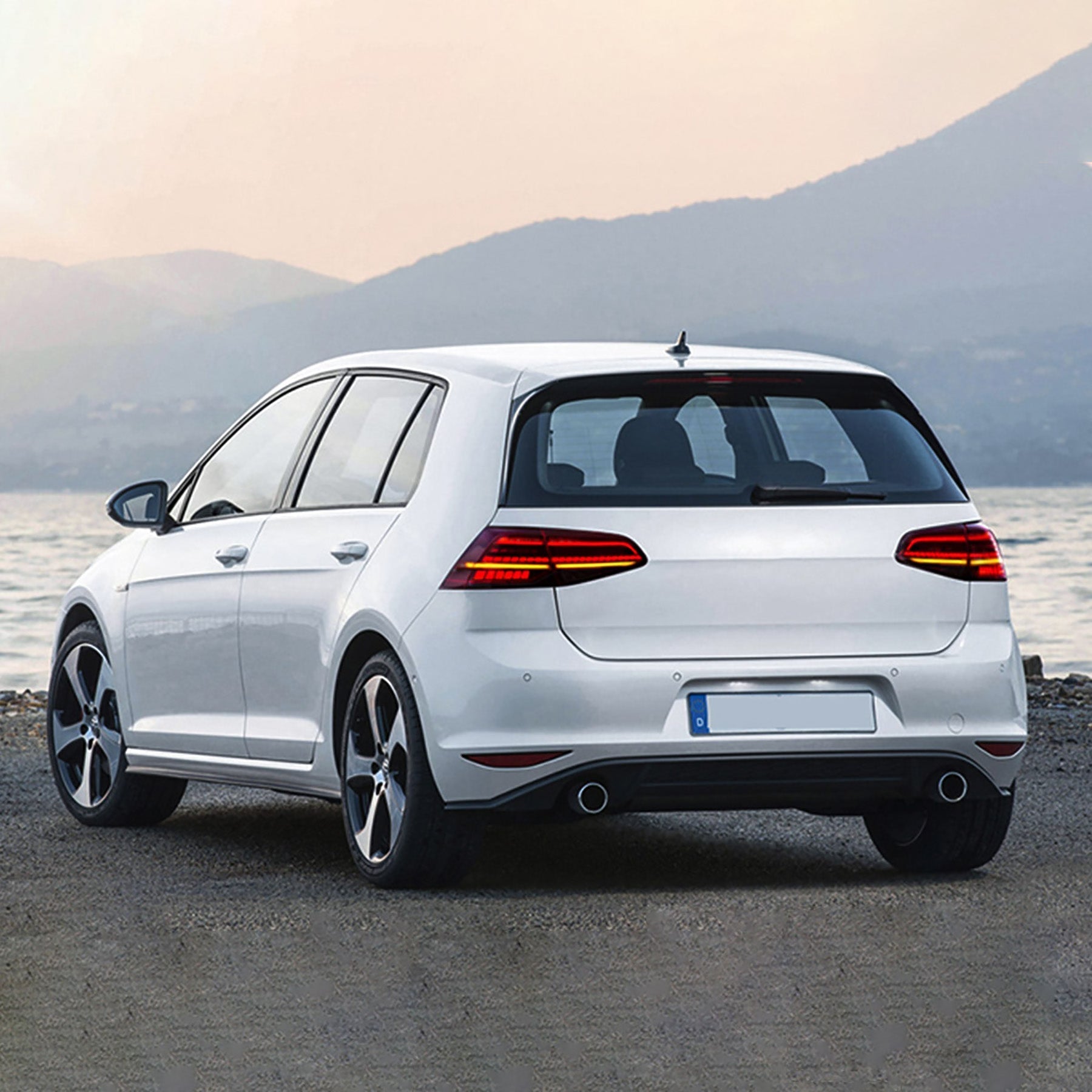 VW Golf MK7 Custom LED Taillights - Midnight Performance